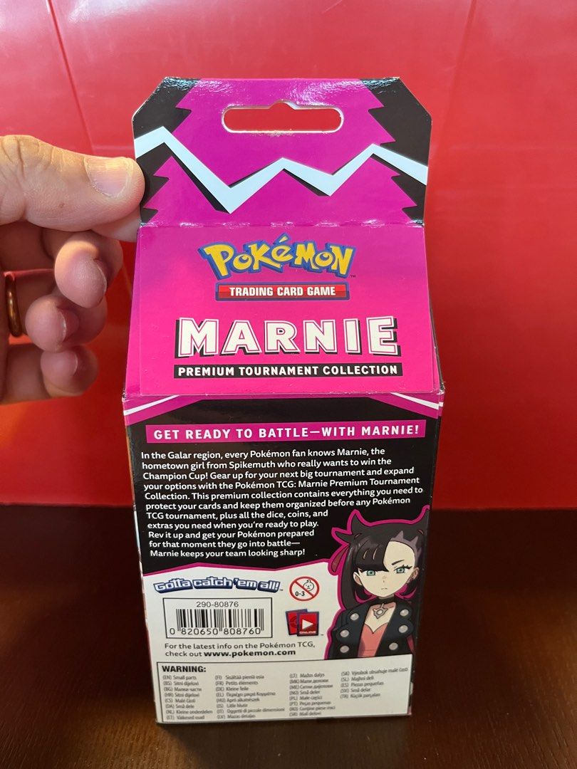 Pokemon Marnie Box, Hobbies & Toys, Toys & Games on Carousell