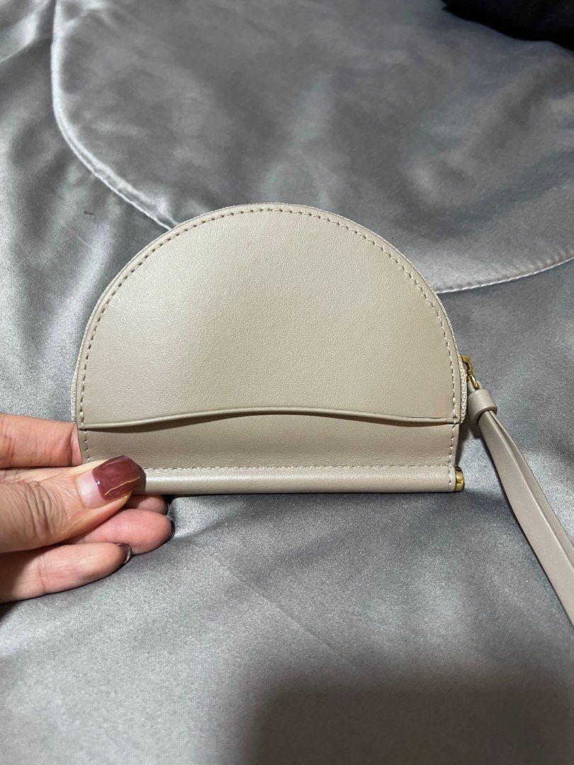 Polene half moon wallet shop