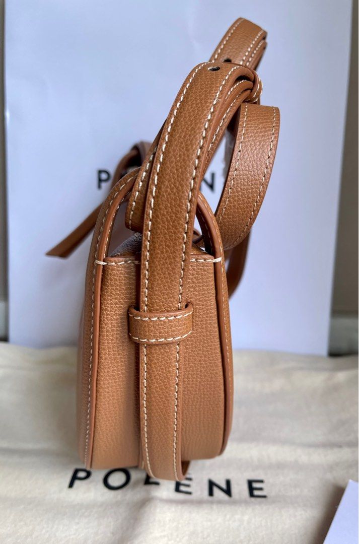 Polène  Bag - Numéro Dix - Monochrome Camel Textured leather