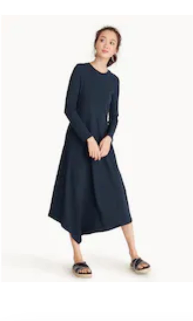 Pomelo Midi Maxi dress Navy, Women's Fashion, Dresses & Sets, Dresses