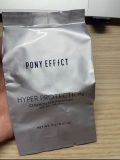 pony effect 銀盒氣墊補充蕊 3號自然色（加贈大、小粉撲）