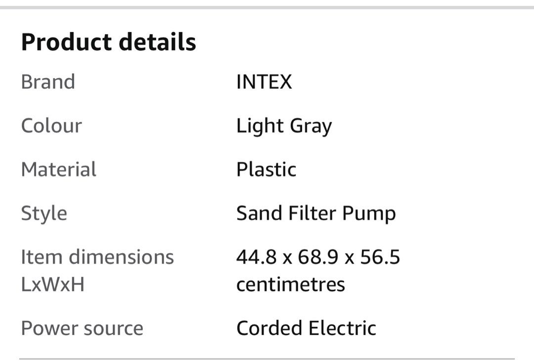 Pool Filter Sand filter, Furniture & Home Living, Outdoor Furniture
