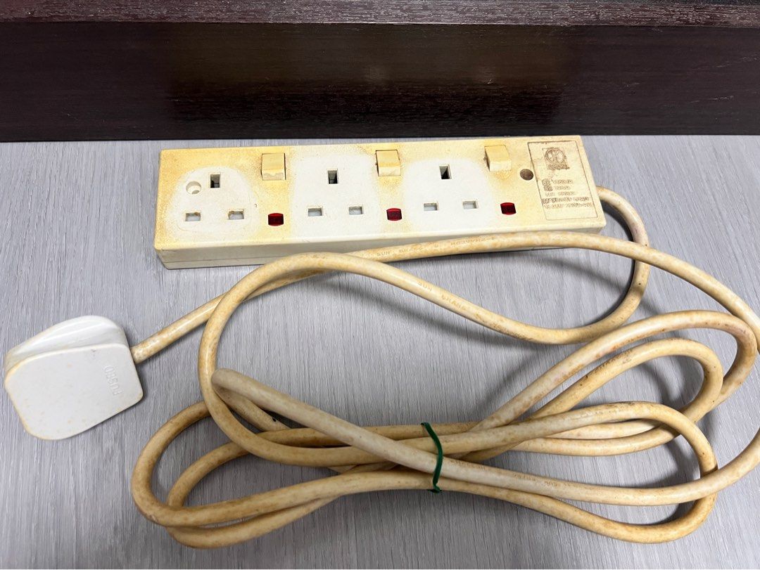 Power cord extension, TV & Home Appliances, Electrical, Adaptors & Sockets on Carousell