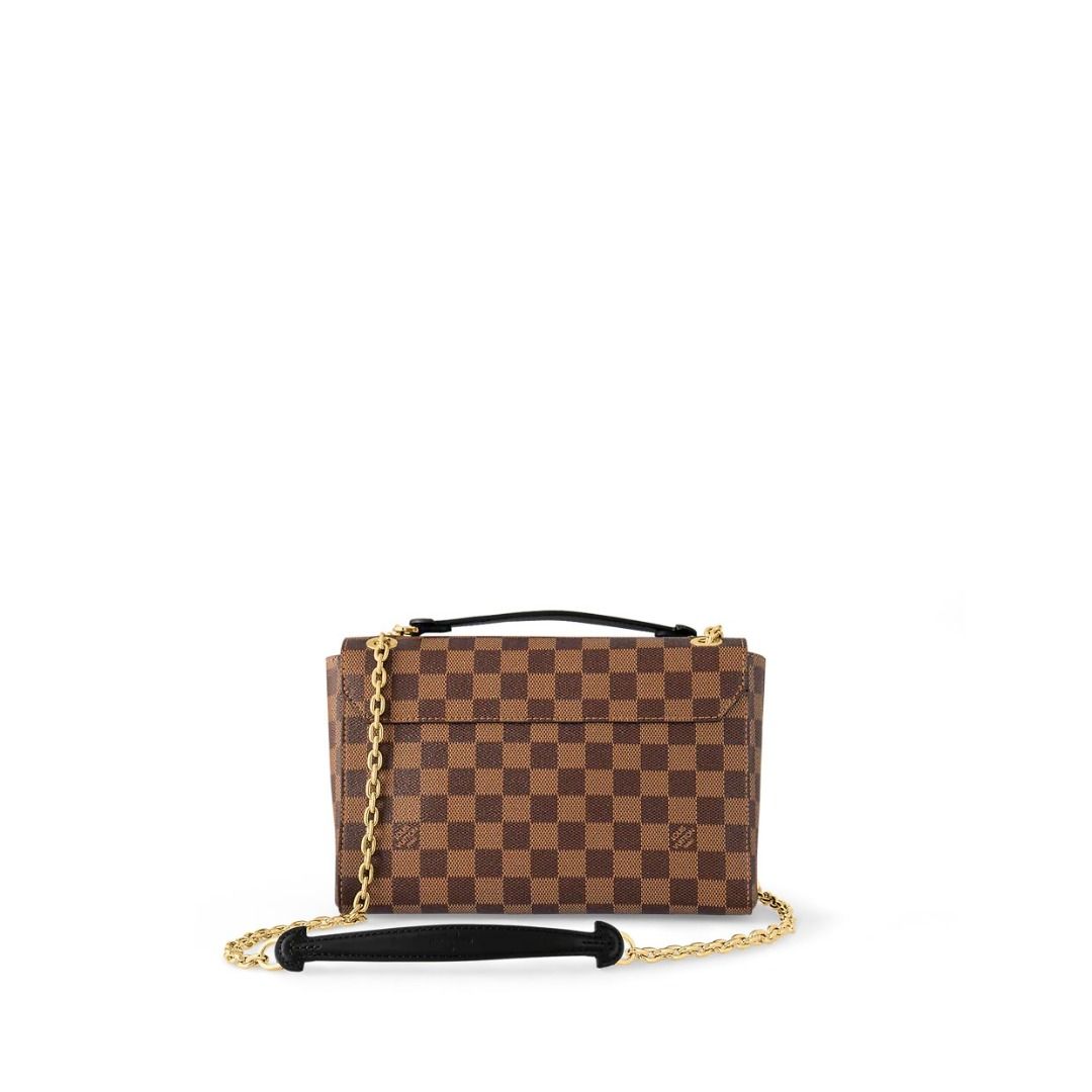 LOUIS VUITTON Damier Ebene Vavin PM Bordeaux 1209962