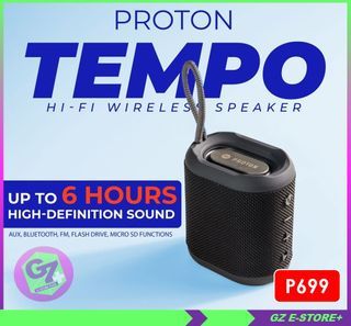 Proton Tempo Portable Bluetooth Speaker