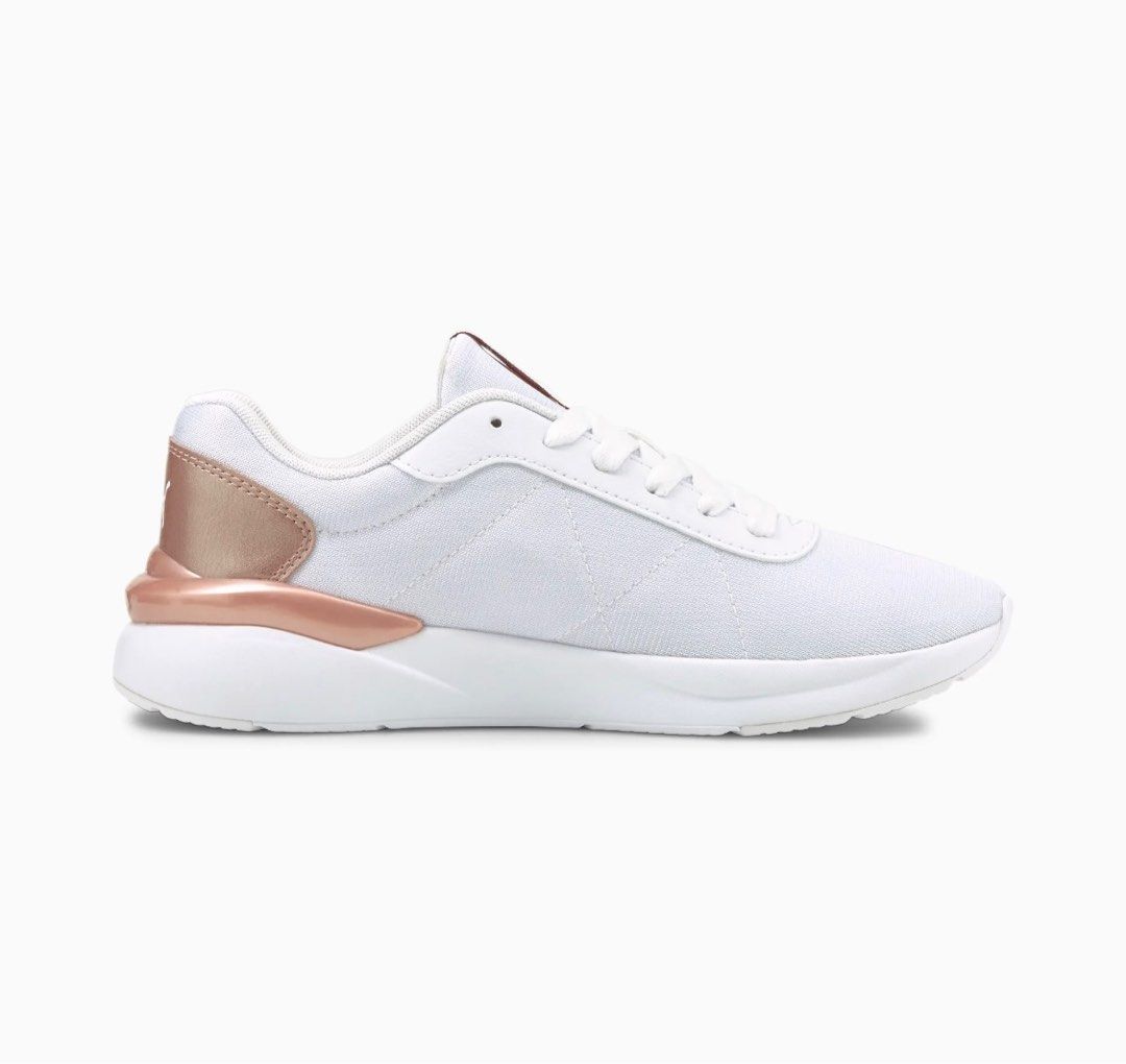 Puma Trainer White Rose Gold Metallic Pop Women s Fashion