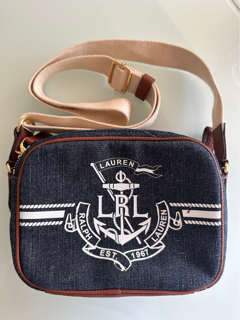 Lauren ralph lauren cheap huntley camera leather bag