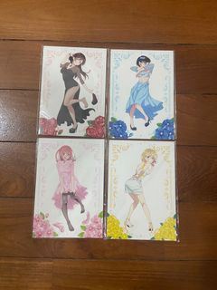 Rent-A-Girlfriend Party Dress to Kanojo Illustration Card Set - Kadokawa
