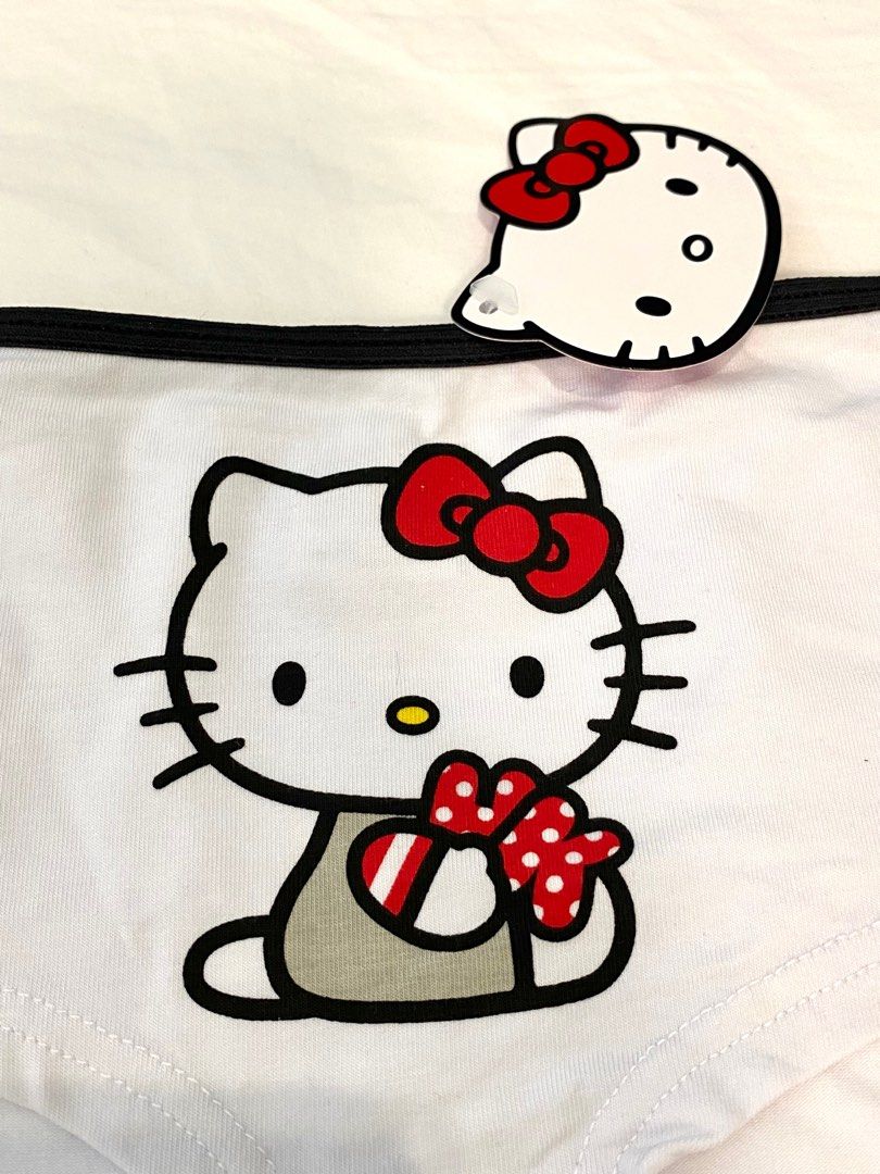 Sanrio Hello Kitty Underwear Panties Briefs Knickers Sanitary Shorts L Size  BK