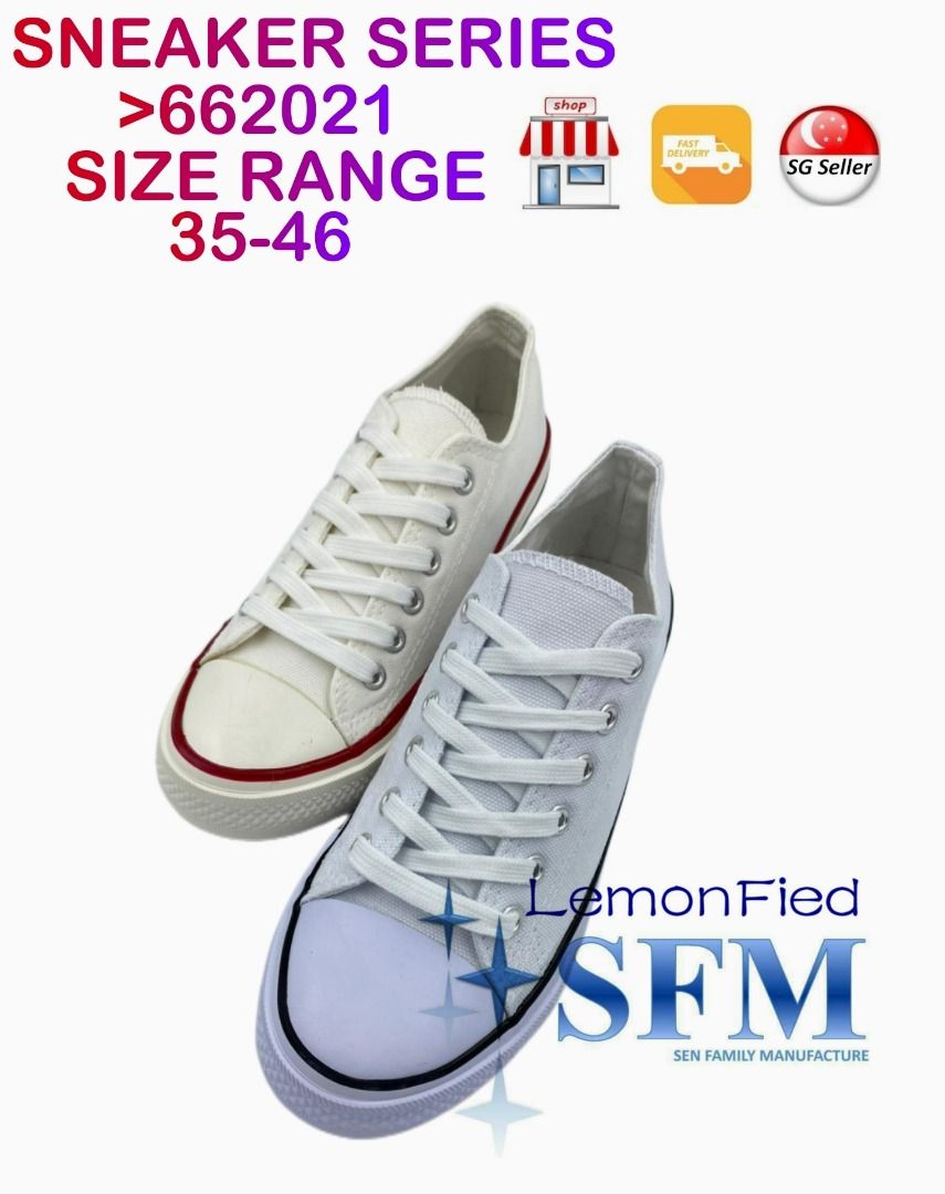 School store canvas shoes
