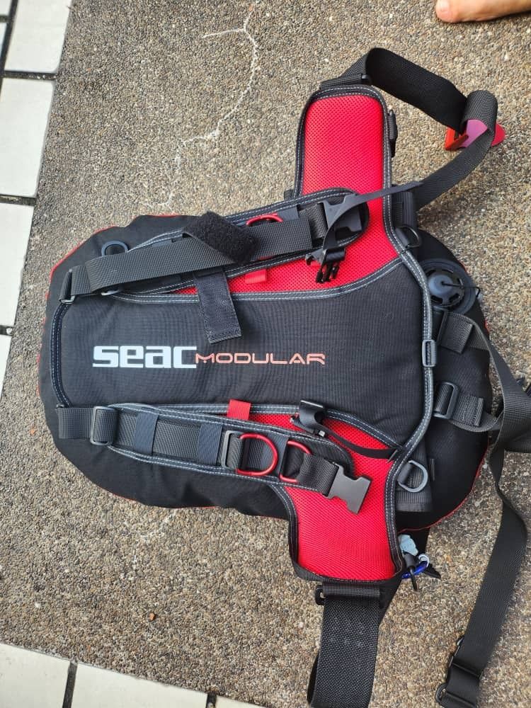 Seac Modular BCD Wing System - Diving Buoyancy device - Like new