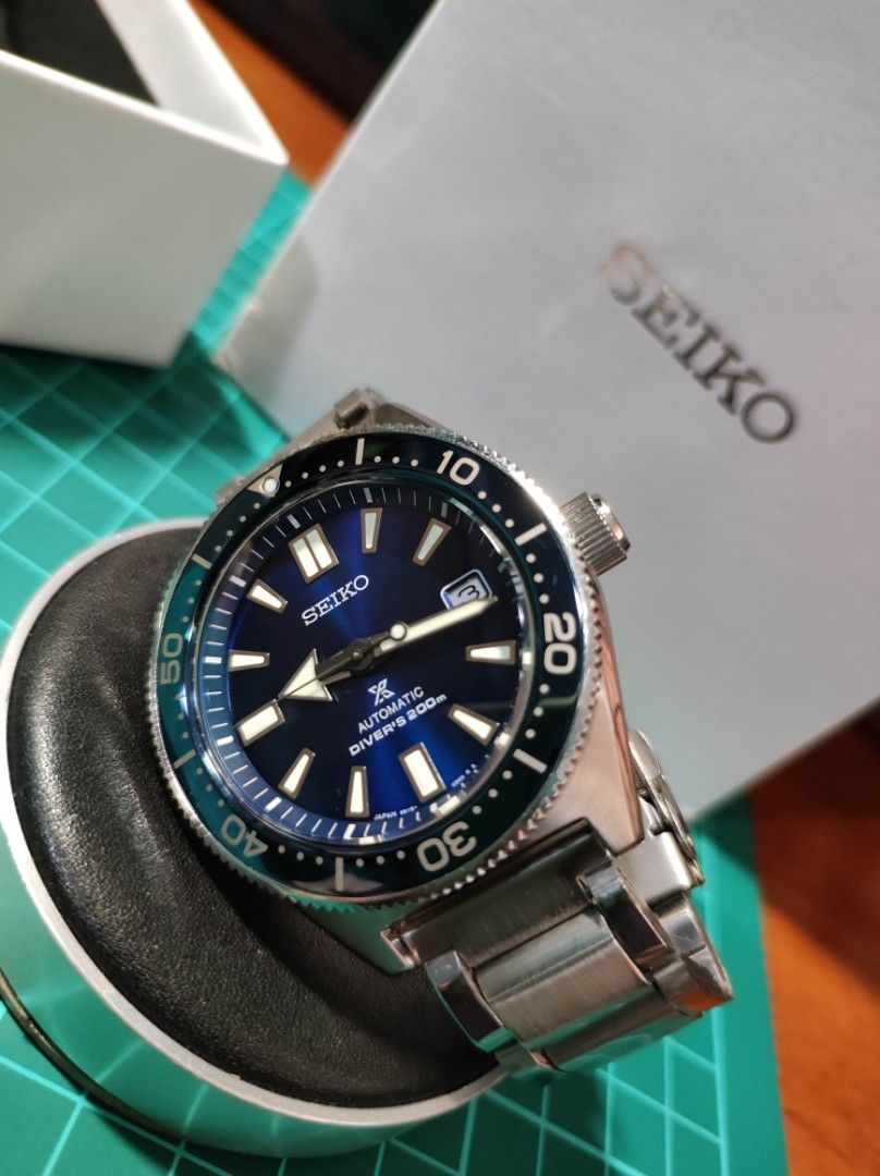 Seiko 62mas SPB053J1 SBDC053 blue prospex diver watch Men s