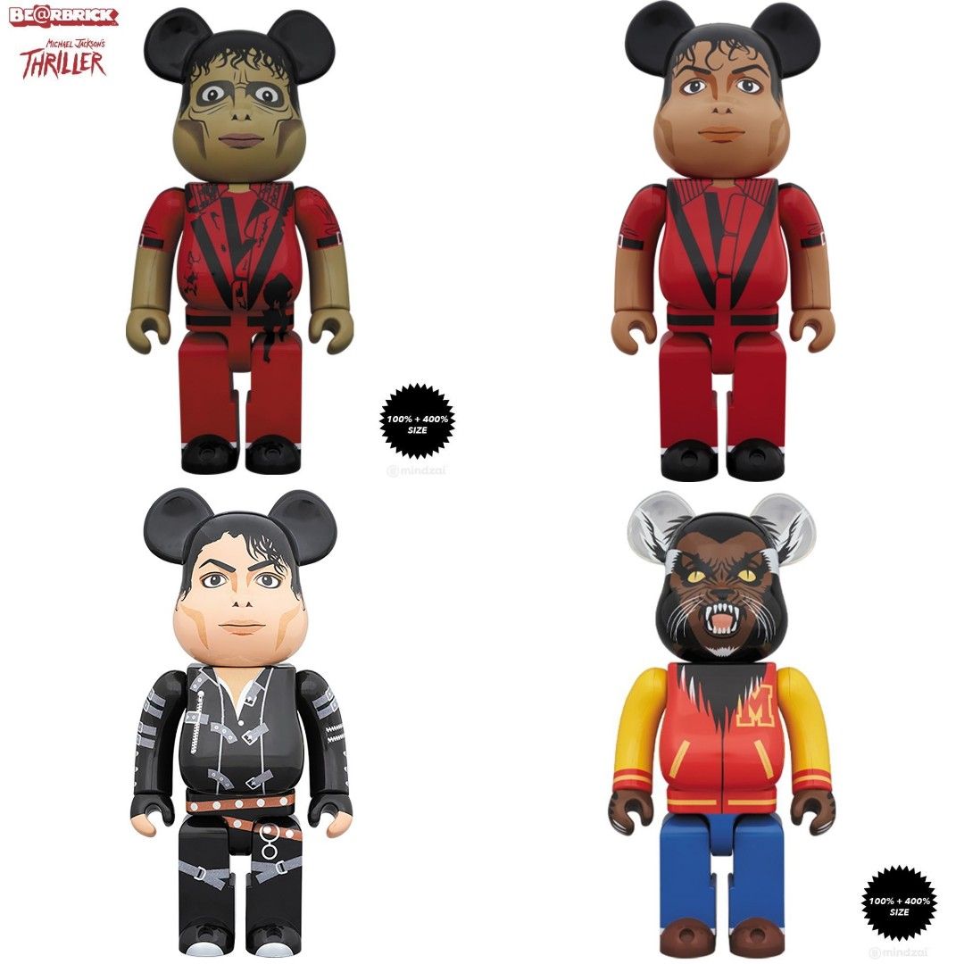 Bearbrick michael jackson discount