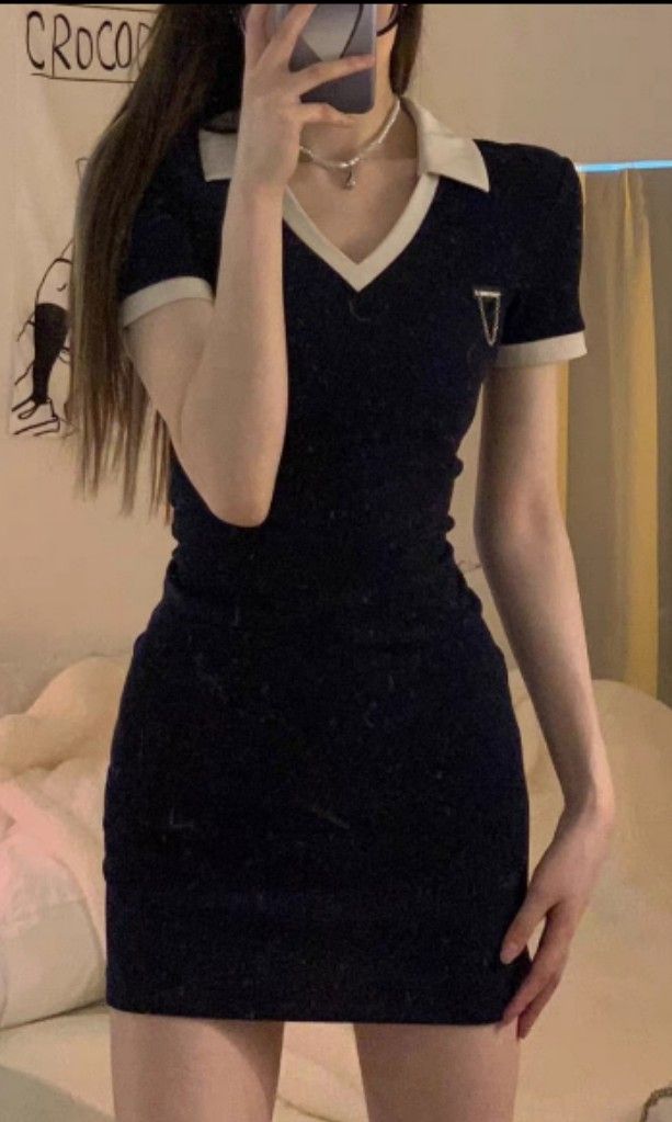 Simple one store piece dress