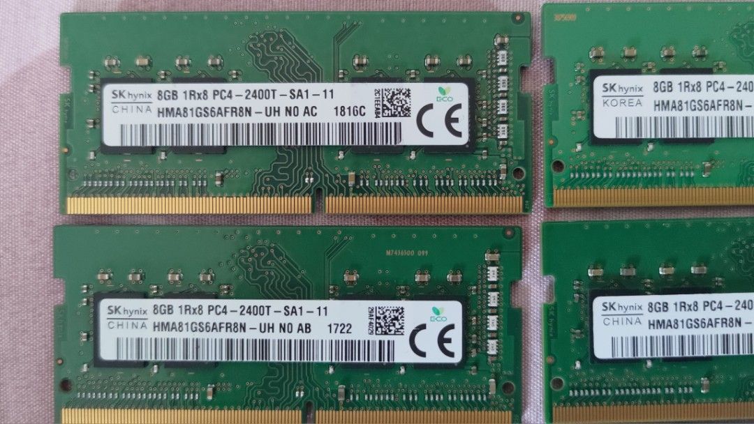 SK Hynix Ram 8GB DDR4 2400Mhz, Computers & Tech, Laptops & Notebooks on ...