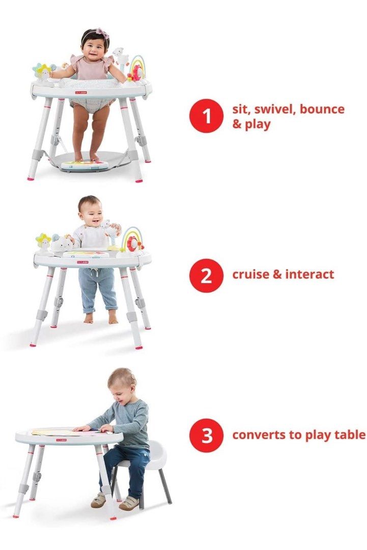 Skip Hop Activity Center 3 Stage, Babies & Kids, Infant Playtime on