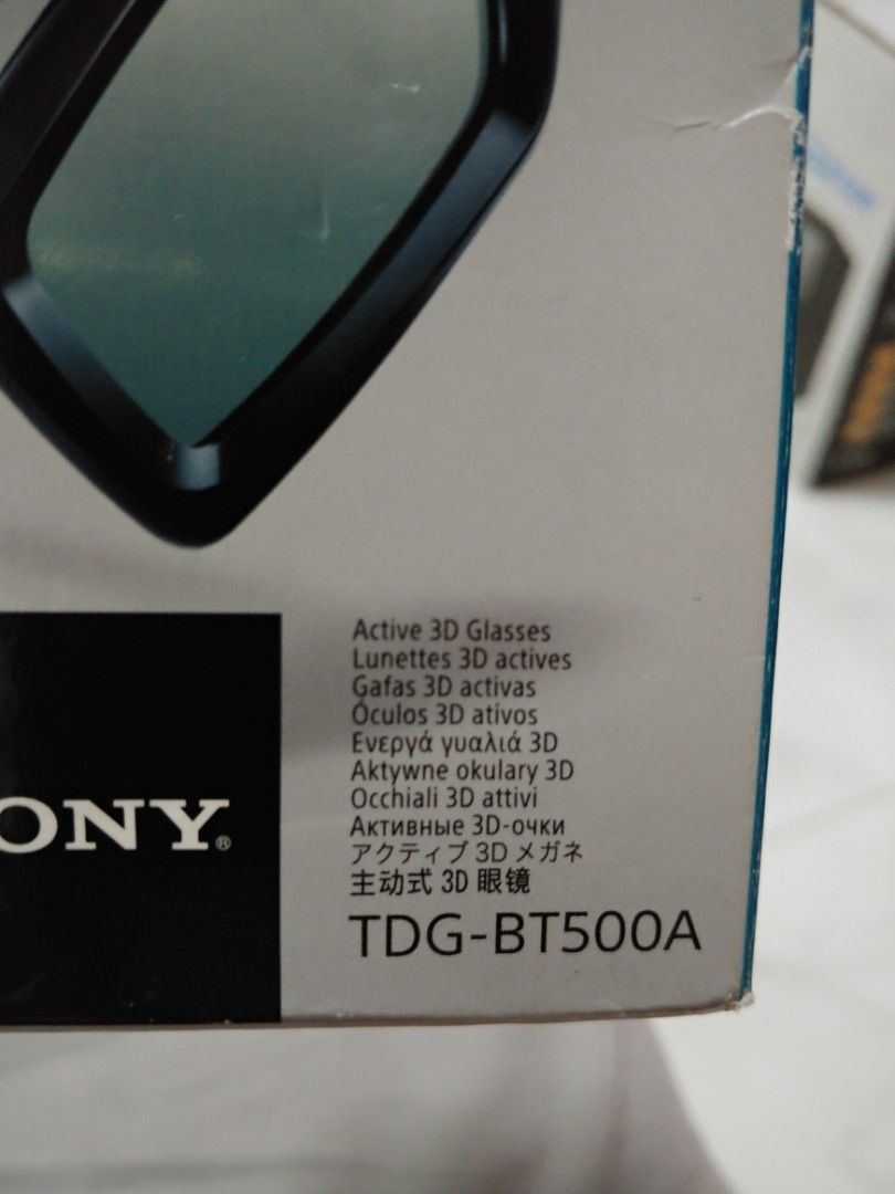 Sony 3D glasses, TV & Home Appliances, TV & Entertainment, TV Parts