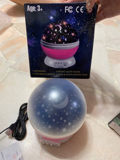 Star &Moon light projection rotate