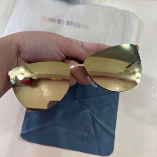 Sunnies Gold Eyeglass
