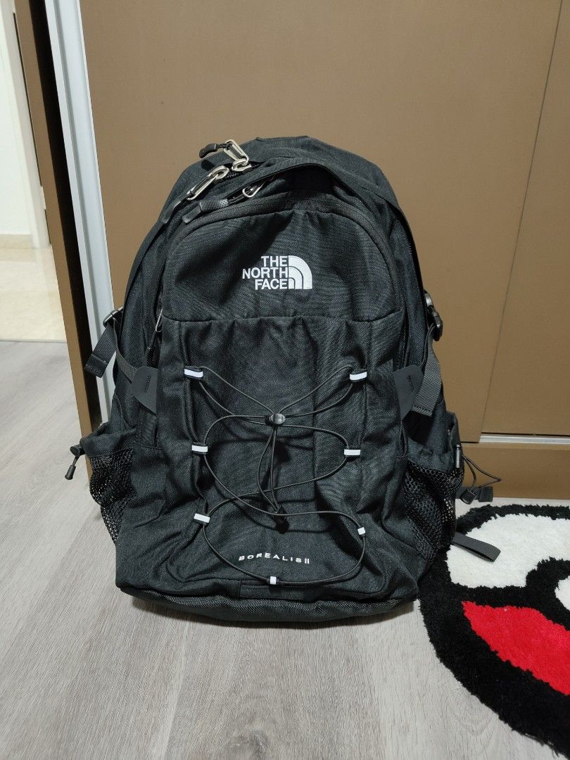 The North Face Borealis II 2 Black Backpack Waterproof, Men's Fashion