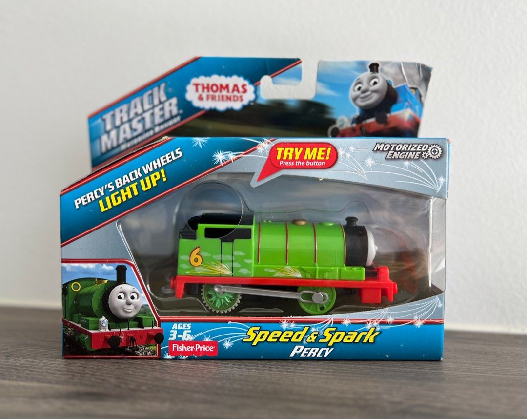 Thomas Train Speed Spark PERCY motorised engine NEW Hobbies