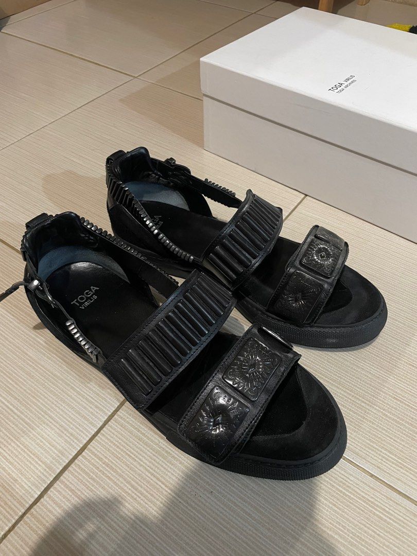 TOGA VIRILIS METAL SNEAKER SANDALS 27cm - サンダル