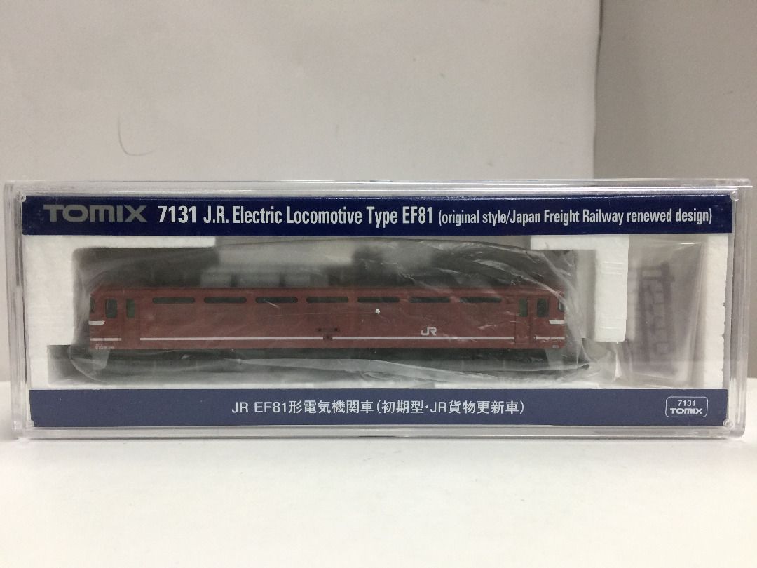 TOMIX 7131 J.R. Electric Locomotive Type EF81 original style Japan