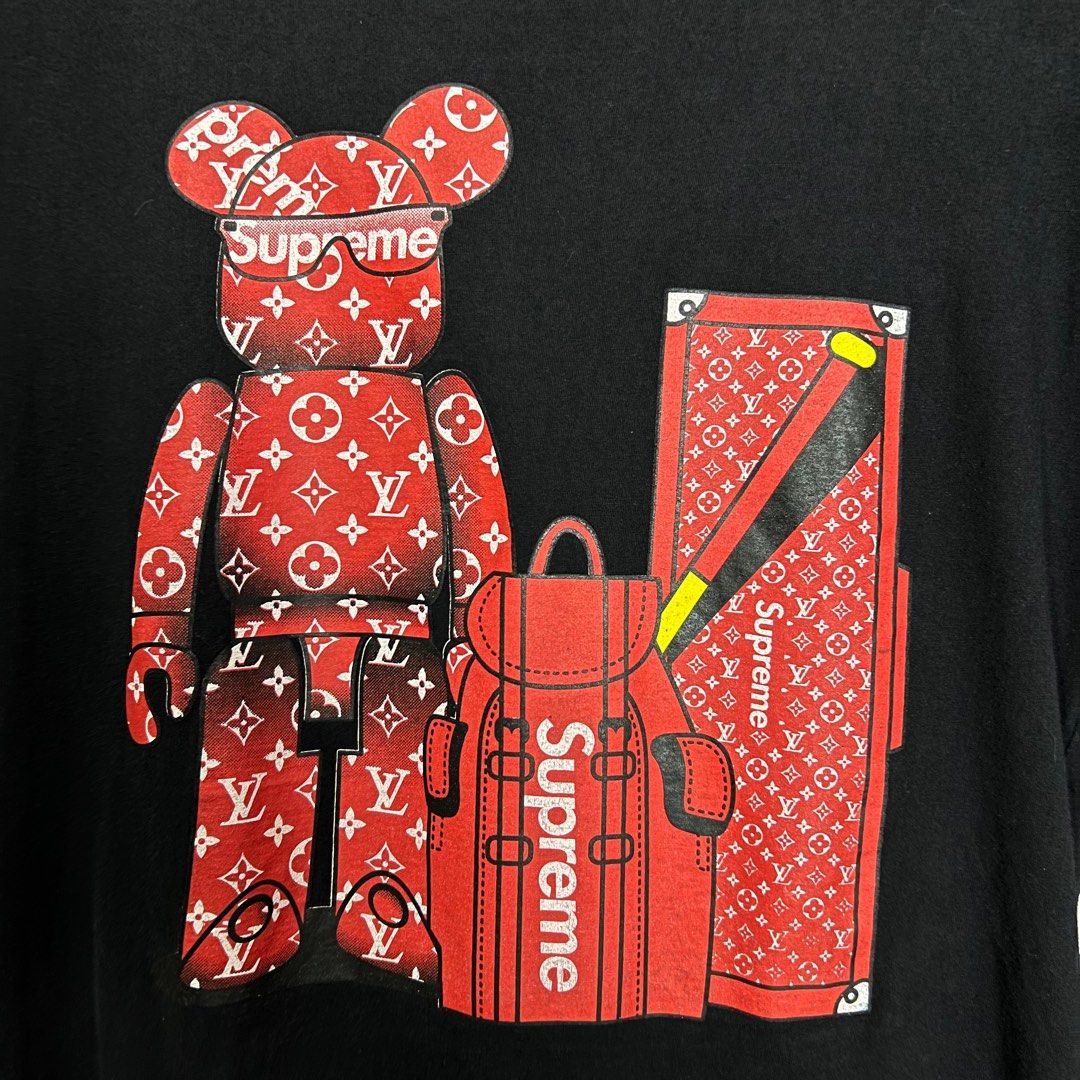 Jual Supreme x Lxxis Vuitton Teddy Bear T-shirt di lapak Mujur Dumadi