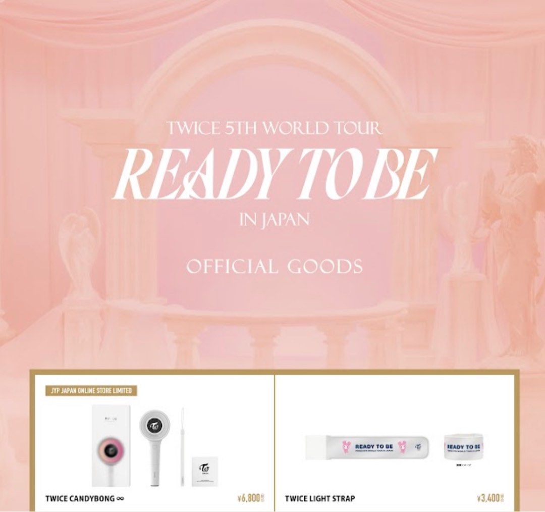 Fankit TWICE 5TH WORLD TOUR - Ready To Be in Brasil