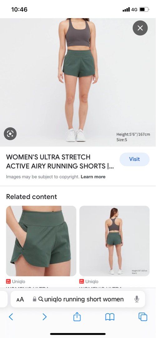 running shorts uniqlo