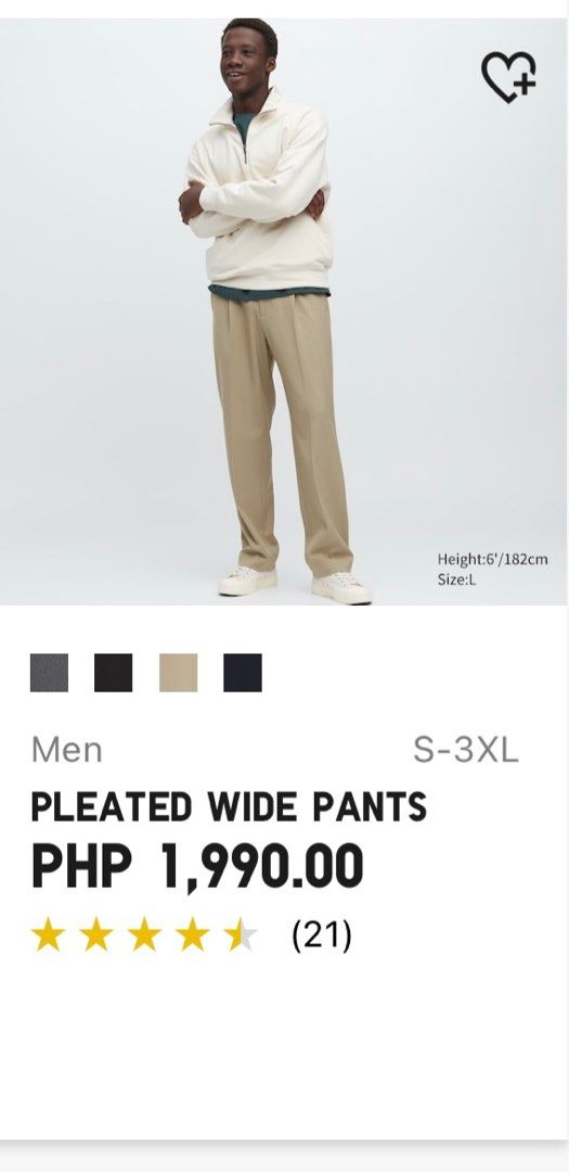 2023 Fall/Winter ] WOMEN/MEN Pleated Wide Pants | UNIQLO UPDATE | UNIQLO MY