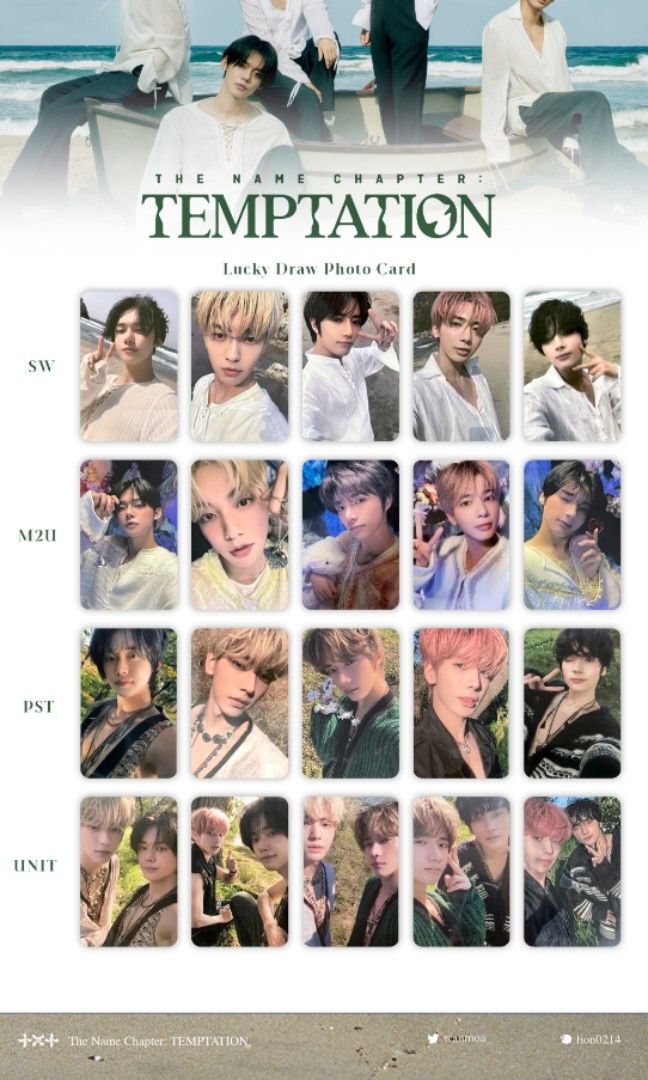 ORDERED] TXT Temptation Powerstation Round 1 Lucky Draw PC, Toys