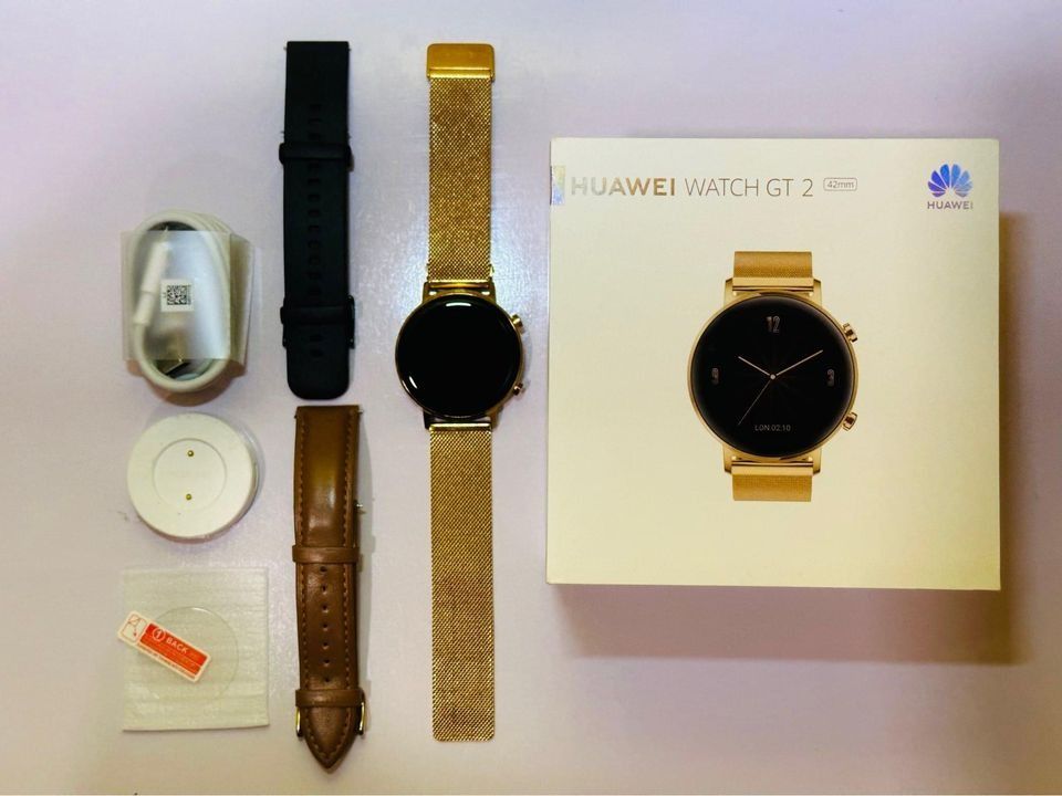 Smartwatch HUAWEI Watch GT2 Elegant (42mm - Rosa)