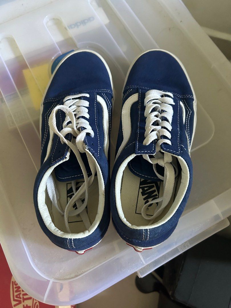 Blue van shoes hot sale