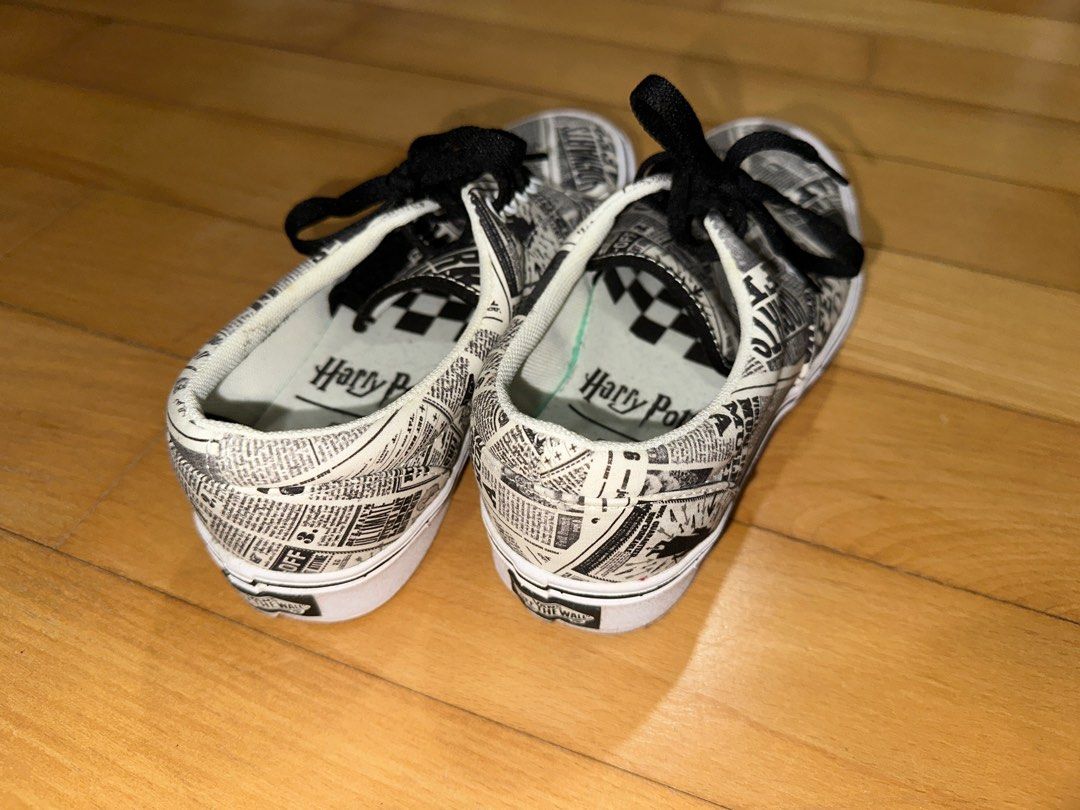 Vans X Harry Potter The Daily Prophet shoes Luxury Sneakers