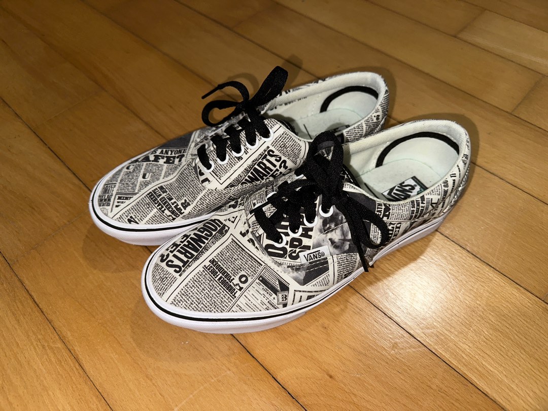 Vans X Harry Potter The Daily Prophet shoes Luxury Sneakers