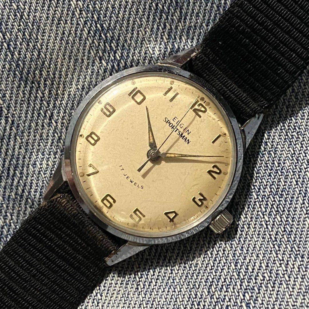 Elgin sportsman sales quartz watch