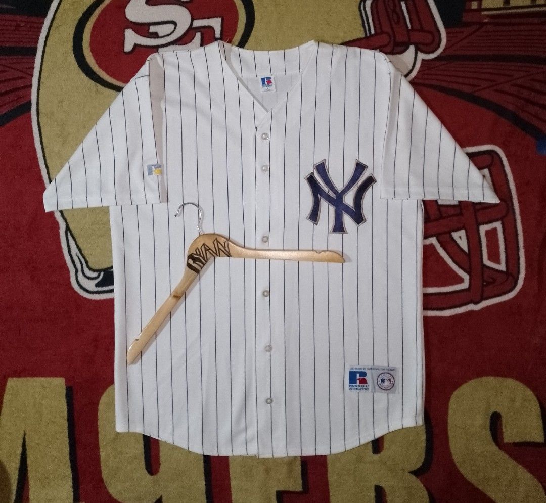 Vintage 2000's New York Yankees Russell Athletic Jersey Sz.XXL