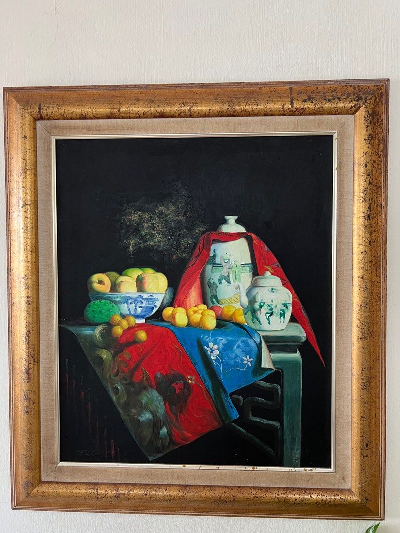 Vintage Painting, Hobbies & Toys, Stationery & Craft, Art & Prints on