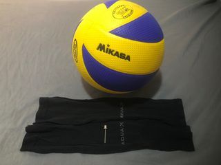 volleyball with free training sleeves or gloves