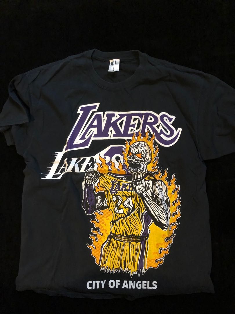 Of Angels Warren Lotas Kobe AUTHENTIC WARREN LOTAS X LA LAKERS