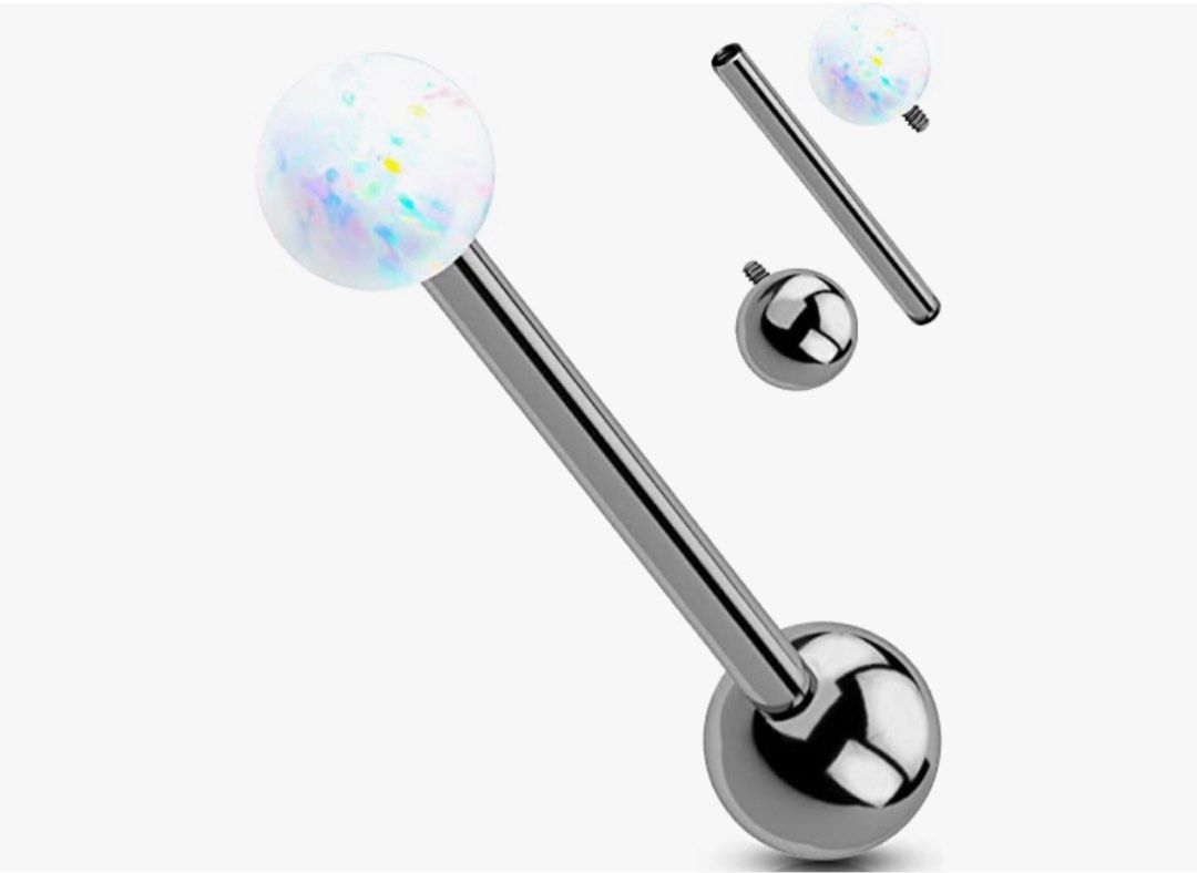 Real opal tongue store ring