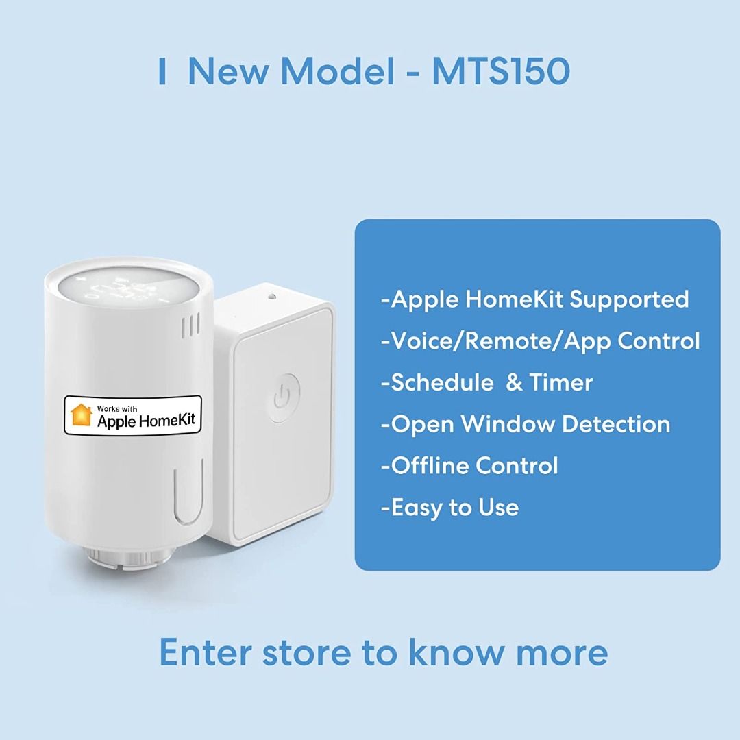 Meross-Termostato programable Meross Starter kit MTS150
