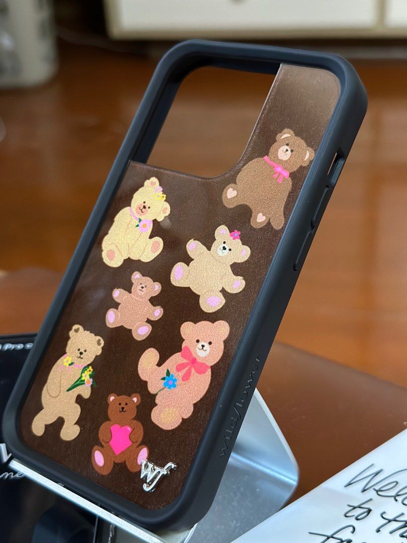 Wildflower Bear Cute Iphone 14 PRO, Mobile Phones & Gadgets, Mobile