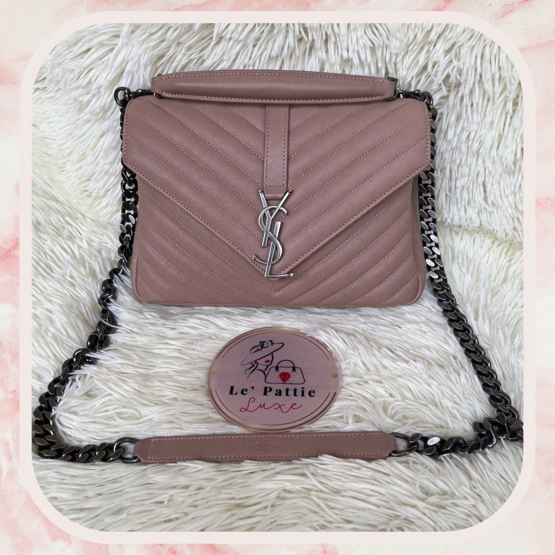 ysl college bag, Luxury, Bags & Wallets on Carousell