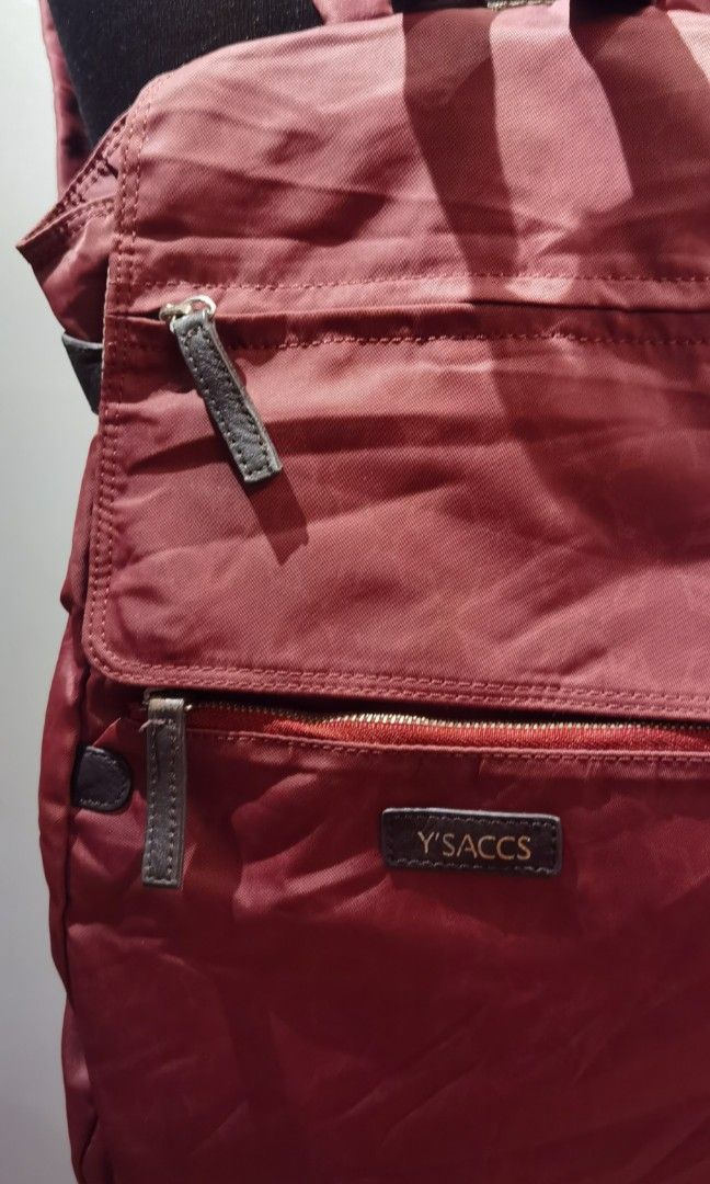 Y'ssac Yohji Yamamoto Backpack (Category: Backpacks) located in Quezon City. Submitted by migz.consengco (Listing ID 1228083870, Image 2). Description: Y'ssac Yohji Yamamoto Backpack Price 1500 Condition 9.5 /10 Mode of deliver Jrs lbc Lalamove DPX express Mode of payment GCash CASH on delivery.