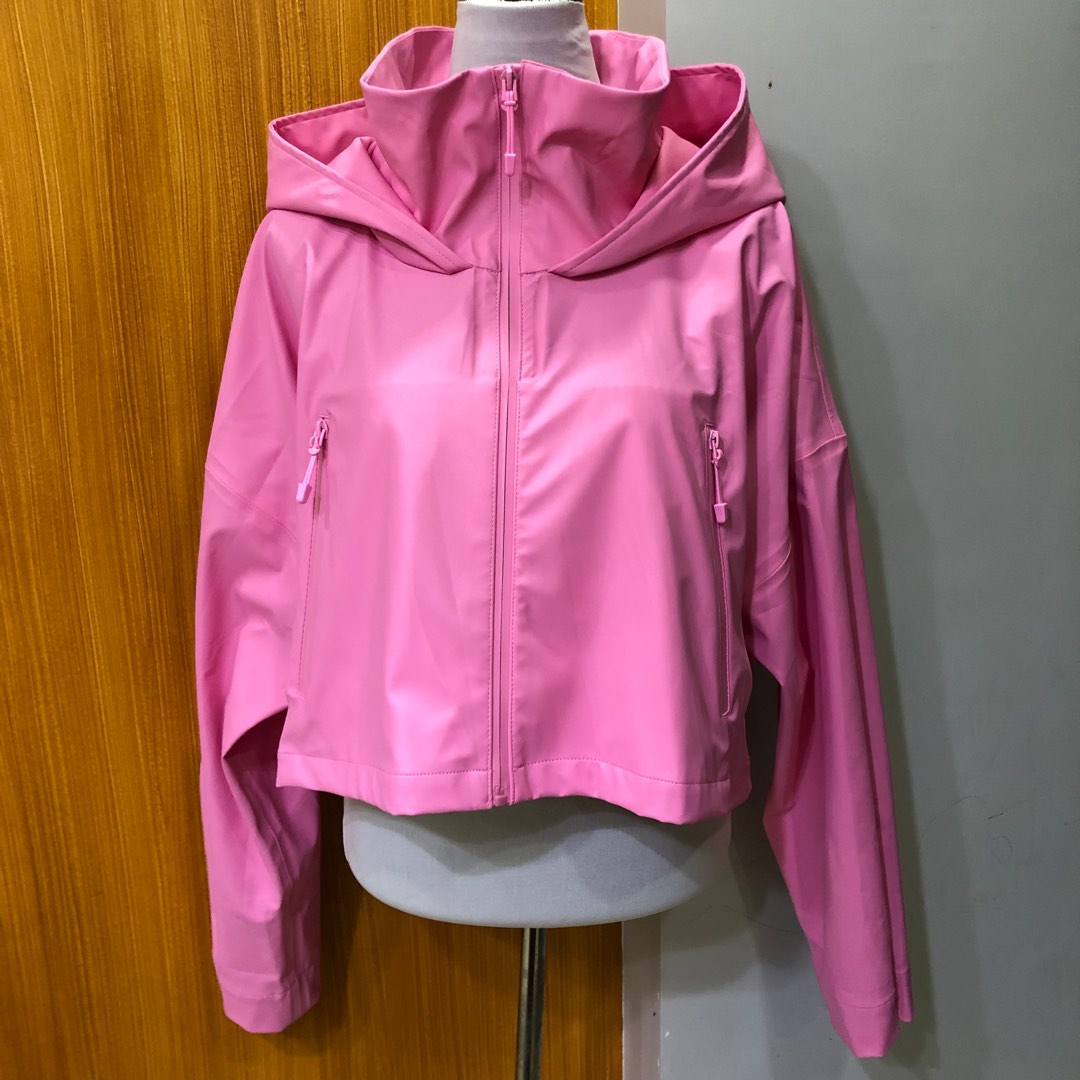 Zara Pink Rain Jacket, Women's Fashion, Coats, Jackets and Outerwear on