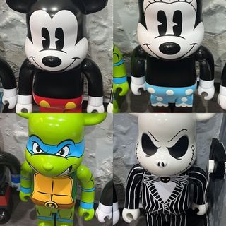 Bearbrick Custom Luis Vuitton Pattern 1000%