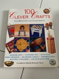 100 Big Clever Crafts Book (original price is RM117.90)