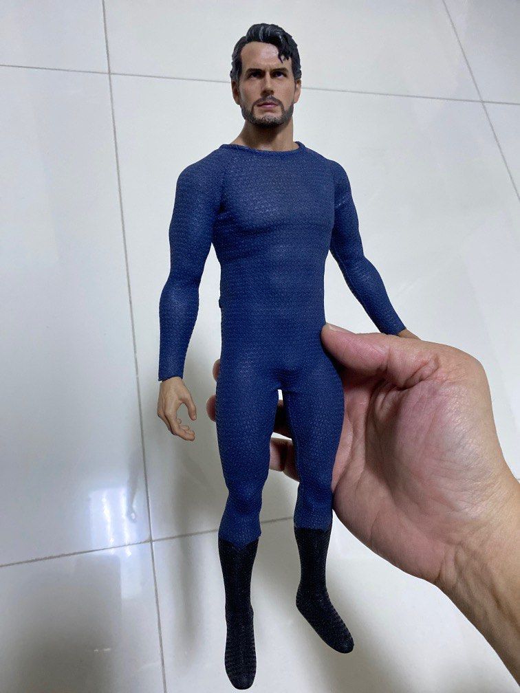 Boneco Custom Superman Henry Cavill Filme Herói DC